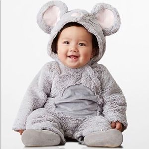 COPY - Pottery Barn Baby Cozy Mouse Costume 0-6 months